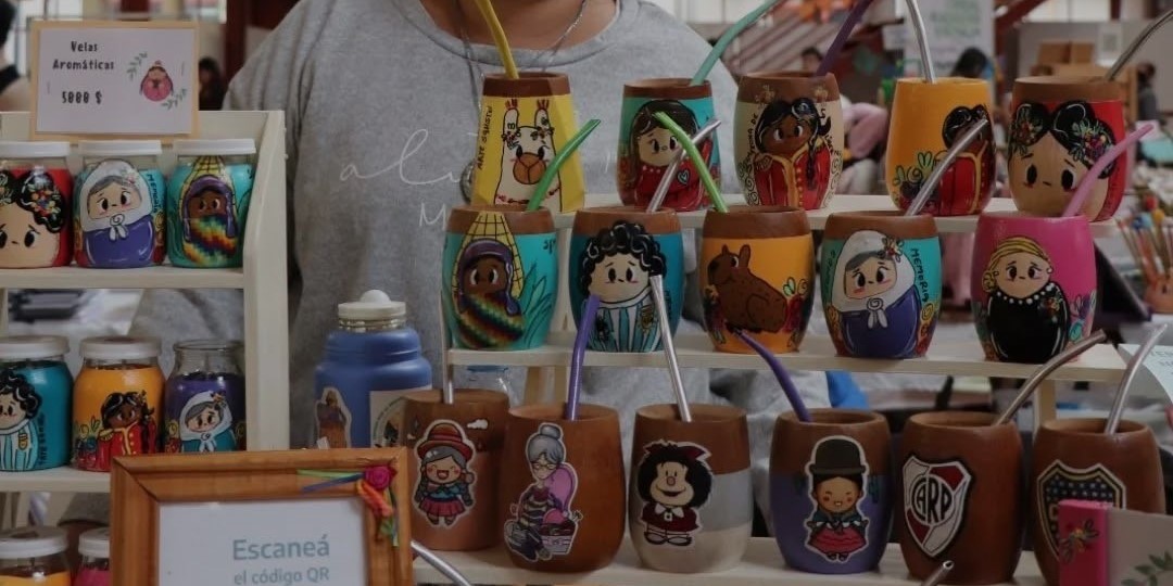 Puesto de mates personalizados
